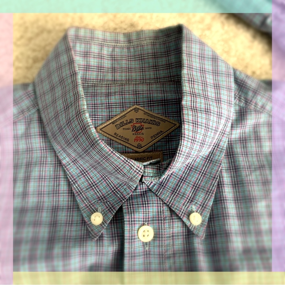 Bills Khakis Cotton Sport Shirt